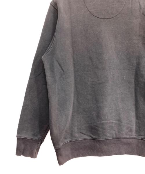 stussy（ステューシー）stussy (ステューシー) ワッペンクルーネックスウェット ブラック サイズ:Lの古着・服飾アイテム