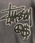 中古・古着 stussy (ステューシー) ワッペンクルーネックスウェット ブラック サイズ:L：6000円