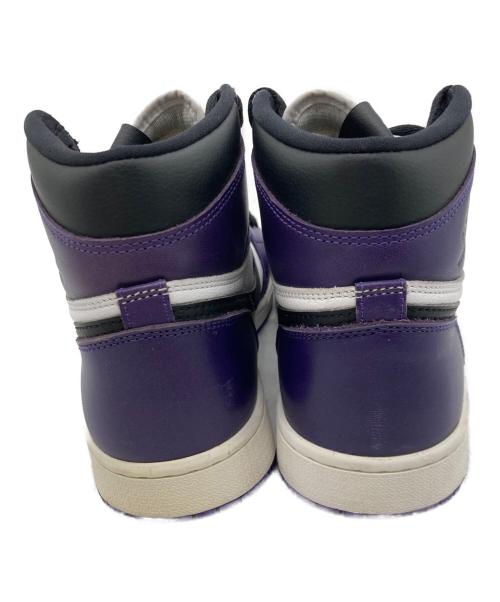 NIKE（ナイキ）NIKE (ナイキ) AIR JORDAN RETRO 1 HIGH OG パープル サイズ:26.5cmの古着・服飾アイテム