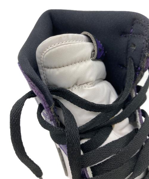 NIKE（ナイキ）NIKE (ナイキ) AIR JORDAN RETRO 1 HIGH OG パープル サイズ:26.5cmの古着・服飾アイテム