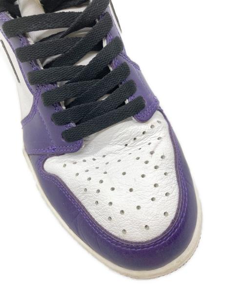 NIKE（ナイキ）NIKE (ナイキ) AIR JORDAN RETRO 1 HIGH OG パープル サイズ:26.5cmの古着・服飾アイテム