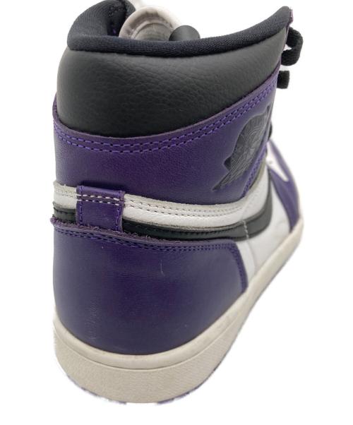 NIKE（ナイキ）NIKE (ナイキ) AIR JORDAN RETRO 1 HIGH OG パープル サイズ:26.5cmの古着・服飾アイテム