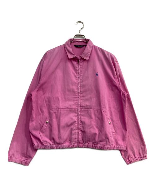 POLO RALPH LAUREN（ポロ・ラルフローレン）POLO RALPH LAUREN (ポロ・ラルフローレン) スイングトップ ピンク サイズ:Lの古着・服飾アイテム