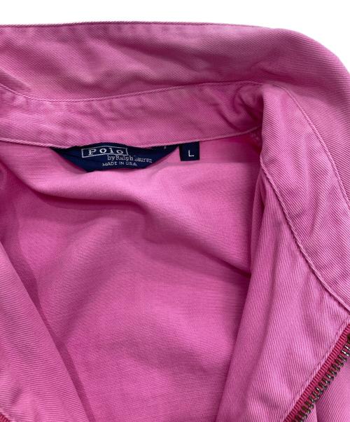 POLO RALPH LAUREN（ポロ・ラルフローレン）POLO RALPH LAUREN (ポロ・ラルフローレン) スイングトップ ピンク サイズ:Lの古着・服飾アイテム