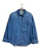 theory luxeセオリーリュクス）の古着「Slate Denim Ivane Shirt」｜インディゴ