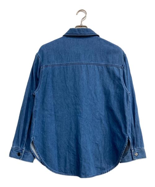 theory luxe（セオリーリュクス）theory luxe (セオリーリュクス) Slate Denim Ivane Shirt インディゴ サイズ:M (38)の古着・服飾アイテム