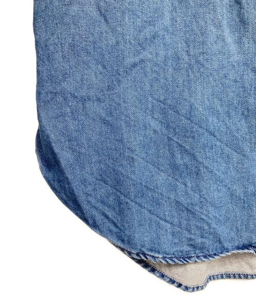 theory luxe（セオリーリュクス）theory luxe (セオリーリュクス) Slate Denim Ivane Shirt インディゴ サイズ:M (38)の古着・服飾アイテム