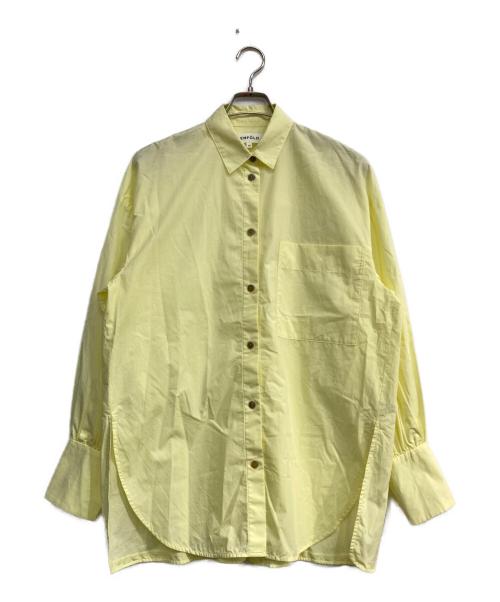 ENFOLD（エンフォルド）ENFOLD (エンフォルド) SPRING BASIC SHIRT イエロー サイズ:M (38)の古着・服飾アイテム