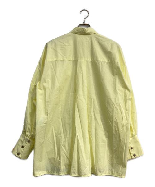 ENFOLD（エンフォルド）ENFOLD (エンフォルド) SPRING BASIC SHIRT イエロー サイズ:M (38)の古着・服飾アイテム