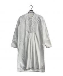 TODAYFUL（トゥデイフル）の古着「Quilting Shirts Dress」｜ホワイト