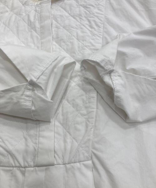 TODAYFUL（トゥデイフル）TODAYFUL (トゥデイフル) Quilting Shirts Dress ホワイト サイズ:S (36)の古着・服飾アイテム