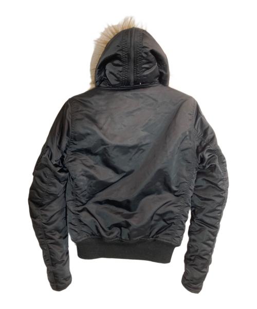Hysteric Glamour（ヒステリックグラマー）Hysteric Glamour (ヒステリックグラマー) プリマロフトワッペン付き N-2B フライトジャケット ブラック サイズ:Sの古着・服飾アイテム