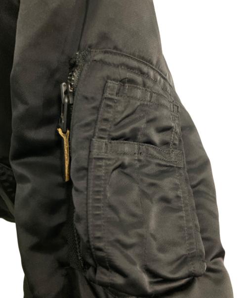 Hysteric Glamour（ヒステリックグラマー）Hysteric Glamour (ヒステリックグラマー) プリマロフトワッペン付き N-2B フライトジャケット ブラック サイズ:Sの古着・服飾アイテム