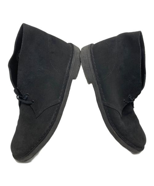 CLARKS ORIGINALS（クラークス オリジナルズ）CLARKS ORIGINALS (クラークス オリジナルズ) チャッカーブーツ ブラック サイズ:26.5cmの古着・服飾アイテム