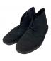 CLARKS ORIGINALS（クラークス オリジナルズ）の古着「チャッカーブーツ」｜ブラック