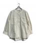 THE SHINZONE（ザ シンゾーン）の古着「COLLARLESS WORK SHIRT」｜アイボリー