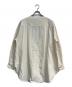 THE SHINZONE (ザ シンゾーン) COLLARLESS WORK SHIRT アイボリー サイズ:F0 未使用品：12000円