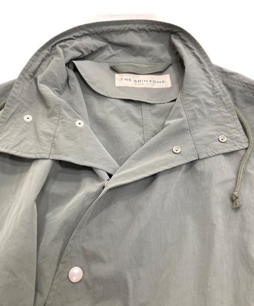 THE SHINZONE（ザ シンゾーン）THE SHINZONE (ザ シンゾーン) Nylon Polyester Fish Tail Mods Coat グリーン サイズ:36の古着・服飾アイテム