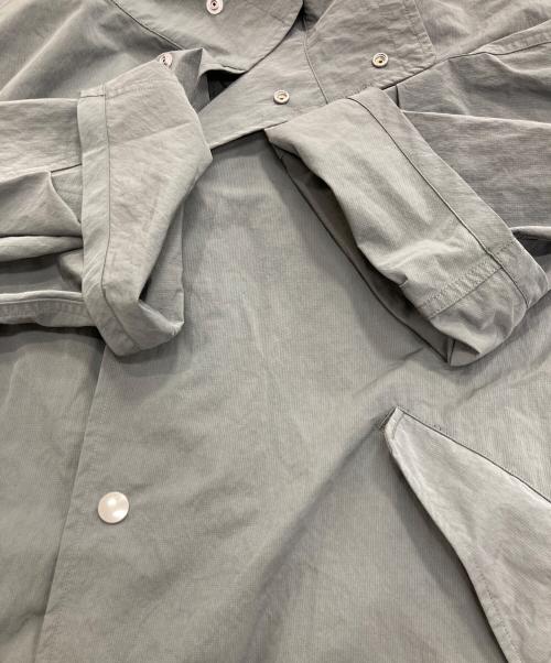 THE SHINZONE（ザ シンゾーン）THE SHINZONE (ザ シンゾーン) Nylon Polyester Fish Tail Mods Coat グリーン サイズ:36の古着・服飾アイテム