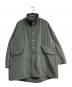 THE SHINZONE（ザ シンゾーン）の古着「Nylon Polyester Fish Tail Mods Coat」｜グリーン