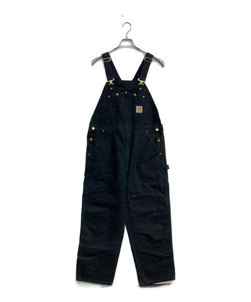 CarHartt（カーハート）CarHartt (カーハート) DUCK BIB OVERALLS ブラック サイズ:W40×L30の古着・服飾アイテム