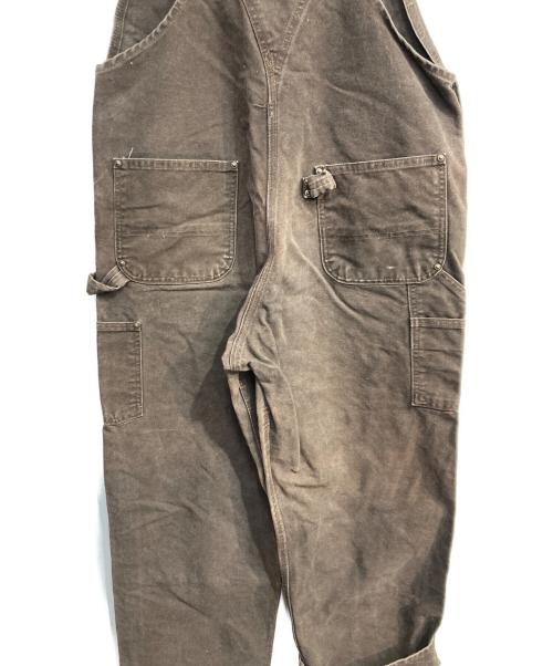CarHartt（カーハート）CarHartt (カーハート) Sandstone Bib Overall ブラウン サイズ:W38×L30の古着・服飾アイテム
