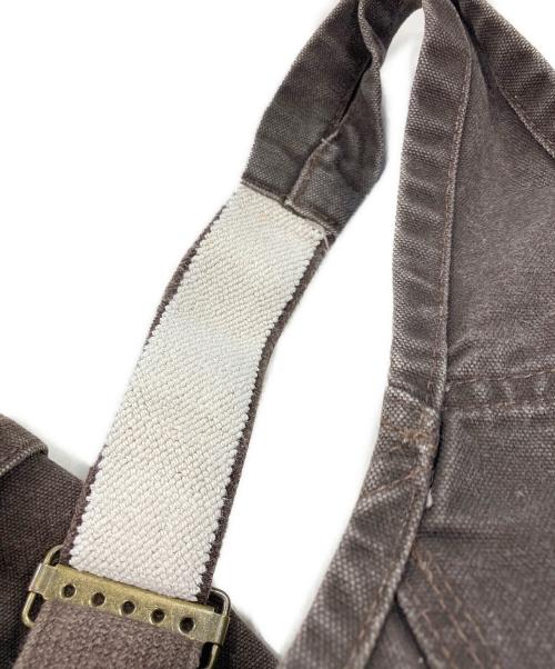 CarHartt（カーハート）CarHartt (カーハート) Sandstone Bib Overall ブラウン サイズ:W38×L30の古着・服飾アイテム