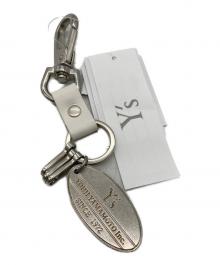 Y's（ワイズ）の古着「BRASS Y'S PLATE KEYRING」｜ホワイト×シルバー
