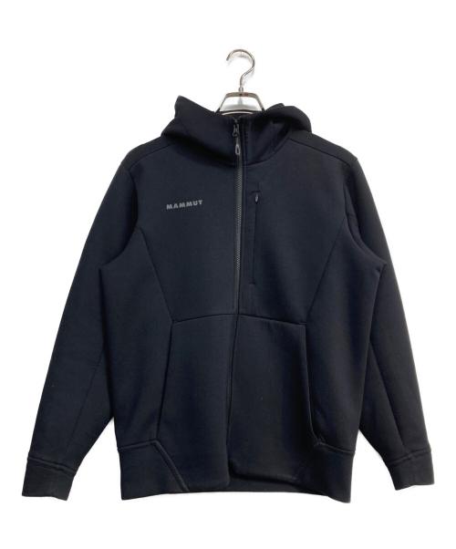 MAMMUT（マムート）MAMMUT (マムート) ダイノ 2.0 ミッドレイヤー フーデッド ジャケット アジアンフィット ブラック サイズ:Sの古着・服飾アイテム