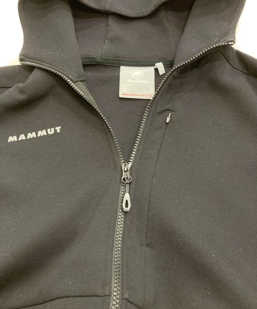 MAMMUT（マムート）MAMMUT (マムート) ダイノ 2.0 ミッドレイヤー フーデッド ジャケット アジアンフィット ブラック サイズ:Sの古着・服飾アイテム