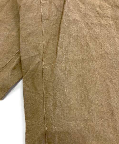 HAVERSACK（ハバーサック）HAVERSACK (ハバーサック) Old Canvas Wide Pants ブラウン サイズ:Sの古着・服飾アイテム
