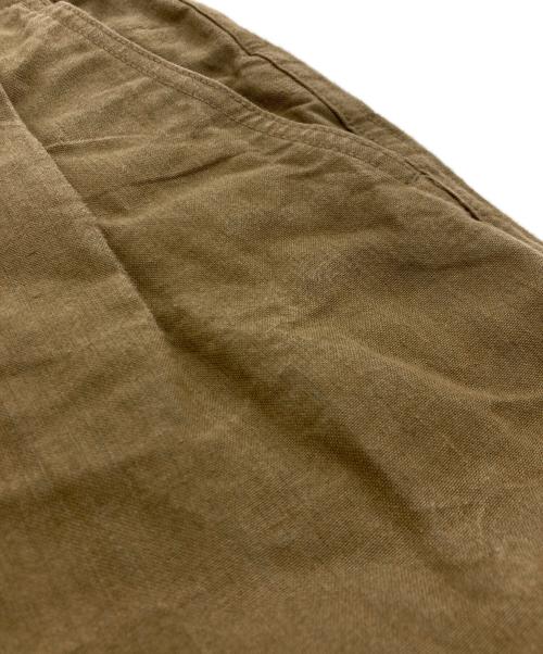 HAVERSACK（ハバーサック）HAVERSACK (ハバーサック) Old Canvas Wide Pants ブラウン サイズ:Sの古着・服飾アイテム