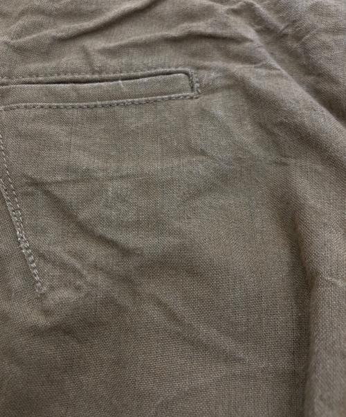 HAVERSACK（ハバーサック）HAVERSACK (ハバーサック) Old Canvas Wide Pants ブラウン サイズ:Sの古着・服飾アイテム