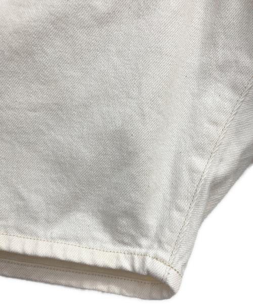HAVERSACK（ハバーサック）HAVERSACK (ハバーサック) ハーフデニム ホワイト サイズ:Lの古着・服飾アイテム