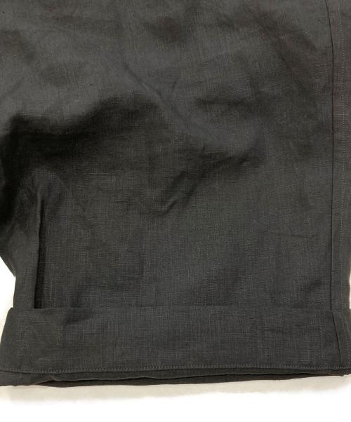 HAVERSACK（ハバーサック）HAVERSACK (ハバーサック) FRONT GATHERED SAROUEL PANTS ブラック サイズ:1の古着・服飾アイテム