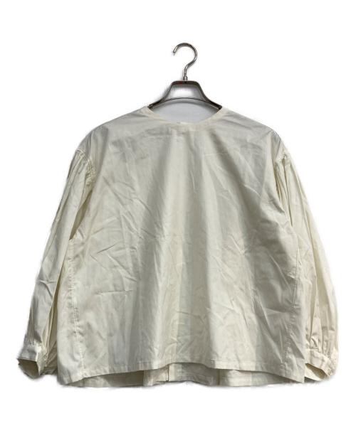 HAVERSACK（ハバーサック）HAVERSACK (ハバーサック) コットン長袖ブラウス ホワイト サイズ:1の古着・服飾アイテム