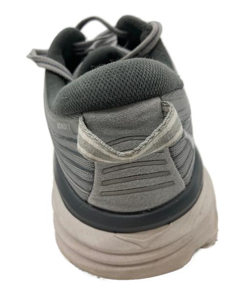 HOKA（ホカ）HOKA (ホカ) BONDI 7 グレー サイズ:25.5㎝の古着・服飾アイテム
