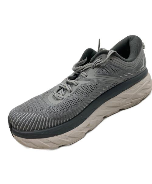 HOKA（ホカ）HOKA (ホカ) BONDI 7 グレー サイズ:25.5㎝の古着・服飾アイテム