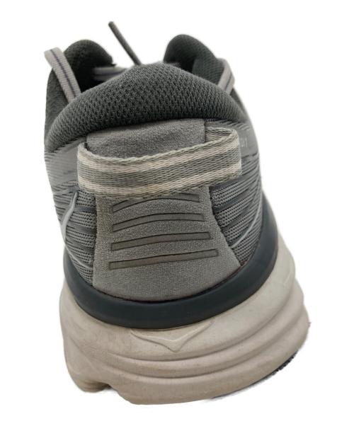 HOKA（ホカ）HOKA (ホカ) BONDI 7 グレー サイズ:25.5㎝の古着・服飾アイテム