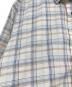 中古・古着 LEVI'S (リーバイス) 半袖チェックシャツ ベージュ サイズ:L：5000円