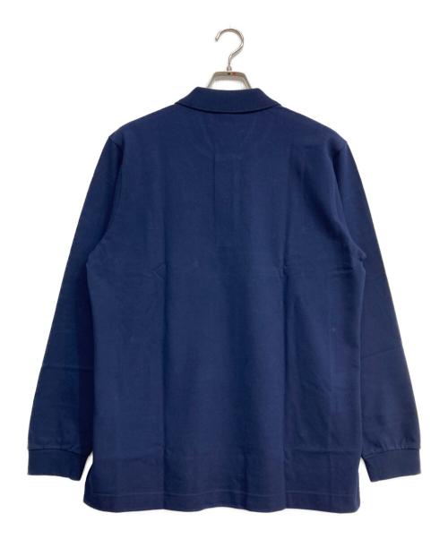 LACOSTE（ラコステ）LACOSTE (ラコステ) 長袖ポロシャツ ネイビー サイズ:Lの古着・服飾アイテム