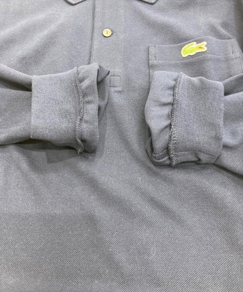 LACOSTE（ラコステ）LACOSTE (ラコステ) 長袖ポロシャツ ネイビー サイズ:Lの古着・服飾アイテム