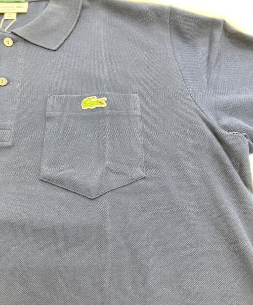 LACOSTE（ラコステ）LACOSTE (ラコステ) 長袖ポロシャツ ネイビー サイズ:Lの古着・服飾アイテム