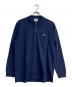 LACOSTE（ラコステ）の古着「長袖ポロシャツ」｜ネイビー