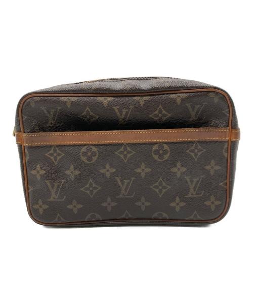 LOUIS VUITTON（ルイ ヴィトン）LOUIS VUITTON (ルイ ヴィトン) セカンドバッグ　モノグラム　コンピエーニュ　 ブラウンの古着・服飾アイテム