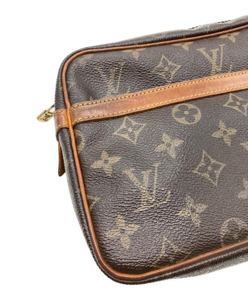 LOUIS VUITTON（ルイ ヴィトン）LOUIS VUITTON (ルイ ヴィトン) セカンドバッグ　モノグラム　コンピエーニュ　 ブラウンの古着・服飾アイテム