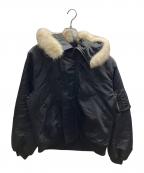WILD THINGSワイルドシングス）の古着「N-2B FLIGHT JACKET」｜ブラック