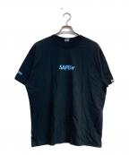SAPEurサプール）の古着「YAMATO TAKERU 月岡芳年 HEAD S/S TEE」｜ブラック