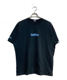 SAPEur（サプール）の古着「YAMATO TAKERU 月岡芳年 HEAD S/S TEE」｜ブラック