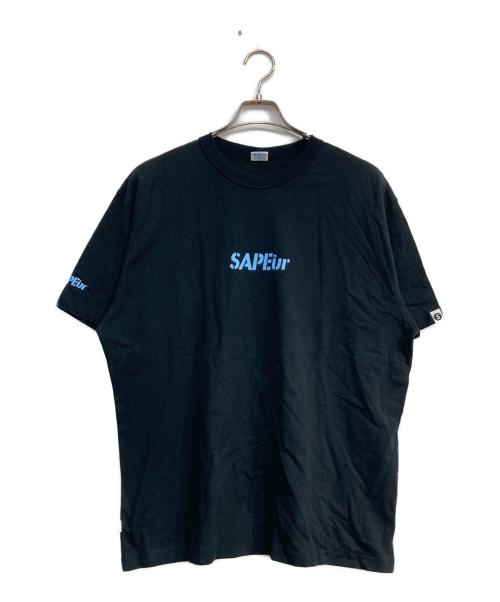 SAPEur（サプール）SAPEur (サプール) YAMATO TAKERU 月岡芳年 HEAD S/S TEE ブラック サイズ:Lの古着・服飾アイテム